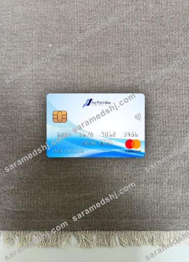 USA Nebraska Five Points Bank mastercard photolook front